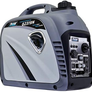 Pulsar 2,300W Portable Gas-Powered Quiet Inverter Generator With USB Outlet & Parallel Capability, Carb Compliant, G2319N
