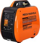Mech Marvels MM2000I Portable Generator, Orange