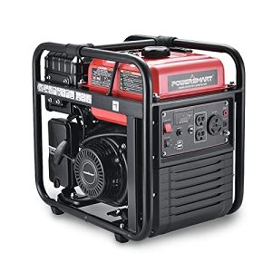 PowerSmart 4400-Watt Portable Generator Gas Powered, RV Ready 30A AC Outlet, Inverter Technology, CARB Compliant