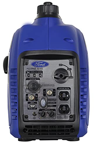 Ford FG2300iS 2300W Silent Series Inverter Generator, Blue | Portable ...