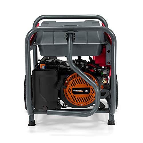 Powermate P0080301 PM9400E 9400-Watt Gas-Powered Portable Generator by Generac - Reliable Power Supply for Home, Camping, and Emergency Backup with One-Touch Electric Start - 49 State/CSA