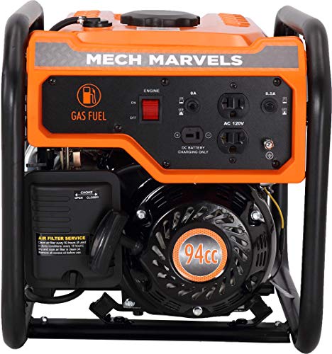 Mech Marvels MM2350 Portable Generator, Orange