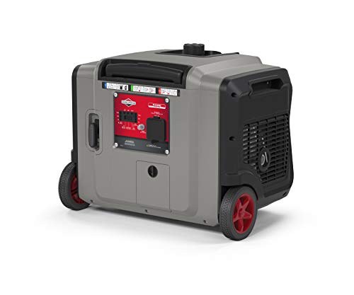 Briggs & Stratton P4500 Portable (030836) Generators, 4500-Watt, Gray/Red