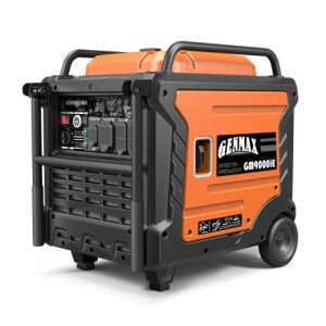 GENMAX Portable Inverter Generator, 9000W Super Quiet Gas Powered Engine with Parallel Capability
