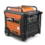 GENMAX Portable Inverter Generator, 9000W Super QuietDual Fuel Portable Engine with Parallel Capability, Remote/Electric Start, Ideal for Home backup power.EPA Compliant (GM9000iED)