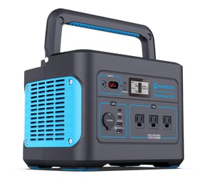 Geneverse 1002Wh Portable Power Station, HomePower ONE: 8 Outlets (3X 1000W AC Outlets). Quiet, Indoor-Safe Backup Battery Power Generator For Home Outages + Devices Up To 2000W WAREHOUSE DIRECT