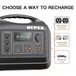 OUPES Mega5 Solar Generator 4000W, 5040Wh Power Station with 4x240W Solar Panels, 6 AC Outlets(7000W Surge), LiFePO4 Battery for Home Backup Outdoors Camping RV Emergency