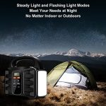 SBAOH Portable Power Station Generator, 42000mAh 110V/150W(Peak 200W) AC Outlet Camping Solar Generators Lithium Battery Bank Power Supply for Outdoor Travel Hunting Home Emergency Backup (42000mAh)