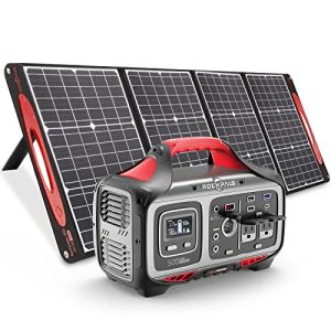 500W Portable Power Station With 1x 200W Solar Panel