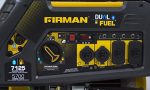 FIRMAN Dual Fuel Generator, Extended Run Time Portable Generator, 7125-Watt Generator with Electric Start, 439cc Engine, 13 Hours of Run Time