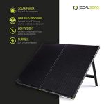 Goal Zero Boulder 200 Briefcase, 200-Watt Monocrystalline Solar Panel with Kickstand, Portable Solar Panel for Camping and Tailgating, Emergency Solar Power