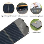 Pecron 36 Volts Portable Solar Panel,100W Solar Panel*2 in Series,High Efficiency Off-Grid Emergency Power Supply for RV Camping Travel Outdoor Backup,USB Outputs for E1000 E1500 Q2000S Q3000S