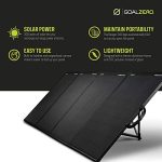 Goal Zero Yeti Portable Power Station - Yeti 6000X w/ 6,071 Watt Hours Battery Capacity, USB Ports, AC Inverter & 2 Ranger 300 Briefcase Solar Panels - Rechargeable Generator for Home, RVs, Work Sites