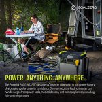 Goal Zero Yeti Portable Power Station - Yeti 6000X w/ 6,071 Watt Hours Battery Capacity, USB Ports, AC Inverter & 2 Ranger 300 Briefcase Solar Panels - Rechargeable Generator for Home, RVs, Work Sites