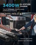 EF ECOFLOW 7.2kWh Portable Power Station: DELTA Pro with Extra Battery, 120V Lifepo4 Battery Backup with Expandable Capacity, Solar Generator for Home Use, Power Outage, Camping, RV, Emergencies