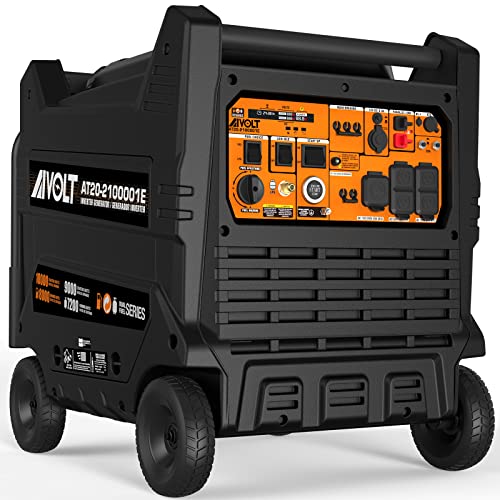 AIVOLT Dual Fuel Portable Inverter Generator 10000watt