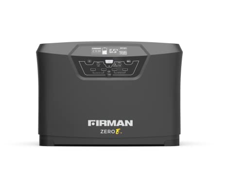 FIRMAN Zero E Portable Expandable Power Station, Quick Charge, Easy-To-Use Control Panel, Ultra-Quiet Power Station, 1040Wh Capacity, 42.7 Pounds
