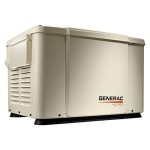 Generac 6998 7.5kW Air Cooled Home Standby Generator - Reliable Power - Convenient Transfer Switch - 50-Amp 8-Circuit Transfer Switch