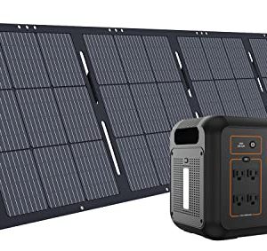 ALLWEI-Solar-Generator-1200W-1132Wh-Portable-Power-Station-with-1-200W-Solar-Panel-4x-110V-AC-Outlets-6x-USB-C-Ports-PD60W-LED-Light-Lithium-Battery-Backup-for-RV-Camping-Outdoor-Power-Outage-0