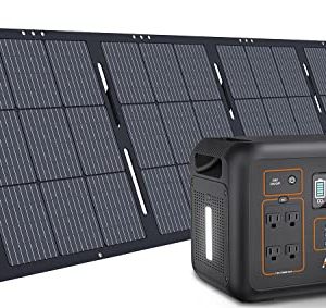 ALLWEI-Solar-Generator-1200W-with-1-200W-Solar-Panel-Portable-Power-Station-1132Wh-with-6-USB-Port-PD60W-4-AC-Outlet-Home-Battery-Backup-for-Outdoor-Camping-Home-Use-Emergency-RV-Power-Outage-0