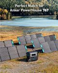 Anker 531 Solar Panel, 200W Foldable Portable Solar Charger, IP67 Waterproof, 23% Higher Energy Conversion Efficiency, Smart Sunlight Alignment via Suncast, for Camping, RV