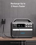 Anker 555 Portable Power Station, 1024Wh Solar Generator (Solar Panel Optional) with LiFePO4 Battery, 6 AC Outlets, 3 USB-C PD Ports at 100W Max, 1000W Powerhouse for Outdoor RV, Camping, Emergency