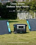 Anker SOLIX F2000 Portable Power Station, PowerHouse 767, 2400W Solar Generator, GaNPrime Battery Generators for Home Use, 2048wh LiFePO4 PowerHouse for Outdoor Camping, and RVs (Solar Panel Optional)
