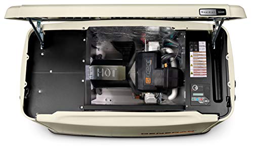 Generac 7172 10kW Air Cooled Guardian Series Home Standby Generator with 100-Amp Transfer Switch - Comprehensive Protection - Smart Controls - Versatile Power - Wi-Fi Connectivity - Real-Time Updates