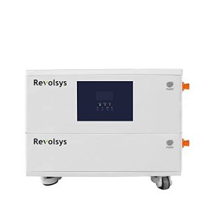 Revolsys Home Backup Power, All-In-One Energy Storage System Off-Grid for Outdoor & Indoor, 5KW Power Station,ESS for Home with App Control, Compatible with 4L Unleaded Gasoline Smart Generator