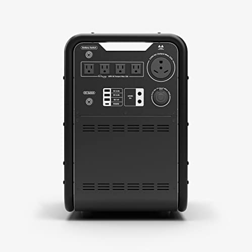 3000W Portable Power Station, 4500Wh Lithium Battery Emergency Power Station, 3000W AC Inverter Generator, Outdoor Portable Generator, Portable Solar Generator for Solar Panels