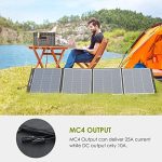 ALLPOWERS SP035 200W Portable Solar Panel Charger Monocrystalline Foldable Solar Panel Kit with MC-4 Output Solar Power Battery for RV Solar Generator Outdoor Camping Off Grid Van