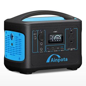 Ainpota Portable Power Station 600W/568Wh Power Station