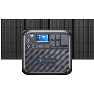 BLUETTI-Solar-Generator-AC200MAX-with-350W-Solar-Panel-Included-2048Wh-Portable-Power-Station-w-4-2200W-AC-Outlets-LiFePO4-Battery-Pack-Expandable-to-8192Wh-for-Home-Backup-Road-Trip-Off-Grid-0