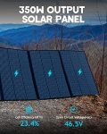 BLUETTI Solar Generator AC300&B300 Modular Power System With 3 350W Solar Panel Included,UPS Battery Backup for Home Emergency Power Outage Off Grid
