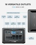 BLUETTI Power Station AC500 & B300S Expansion Battery, 3072Wh LiFePO4 Battery Backup w/ 7 5000W AC Outlets (10KW Peak), Works with Alexa, Modular Power System for Home Backup, Vanlife, Emergency