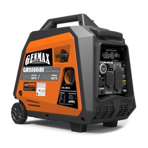 GENMAX Outdoor Power Equipment GM2800iAE Super Quiet Portable Inverter Generator EPA Compliant(GM2800iAE)
