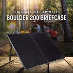 Goal Zero Yeti Portable Power Station - Yeti 1500X w/ 1,516 Watt Hours Battery Capacity, USB Ports & AC Inverter - Includes Boulder 200 Briefcase Solar Panel, For Camping, Outdoor, Off-Grid & Home Use