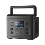 Green Power 560Wh Portable Power Station LiFePO4 Battery 2 AC Outlet 110V/600W(Peak 960W) Solar Generator for Road Trip Camping