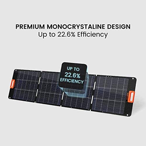 NURZVIY Solar Generator 1500 Max, 1536Wh Backup Lithium Battery Discover 1500, w/ 2 Solar Panels 200W 22.6% Cell Efficiency, 400W in Total, for Outdoor Camping Travel Emergency