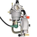 New manual choke Dual fuel carburetor LPG NG conversion kit 4.5-5.5KW GX390 188F