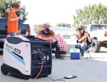 Pulsar 4500W, Portable Quiet Remote Start & Parallel Capability , CARB Compliant Inverter Backup Generator, PG4500iSR, White, RV ready