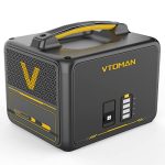 VTOMAN Jump 600X Extra Battery 640Wh for Jump 600X Portable Power Station, LiFePO4 (LFP) Backup Expansion Battery with BMS Protection