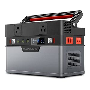 ALLPOWERS 606Wh Portable Power Station 700W (Peak 1400W) Solar Generator MPPT Backup Battery with 2 AC Outlets PD 100W USB-C Emergency Power for Outdoor Camping RV Trips Home Off-Grid