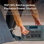 BioLite BaseCharge Rechargeable Lithium-Ion Power Station for Camping, DIY or Emergencies, BaseCharge 1500