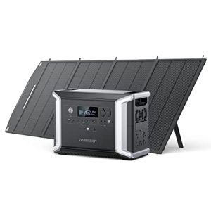 Dabbsson-Portable-Power-Station-DBS2300-with-200W-Solar-Panel-2330Wh-EV-Semi-solid-State-LiFePO4-Battery-5-X-2200W-AC-Outlets-Solar-Generator-for-Outdoor-RV-Camping-Home-Backup-Emergency-0