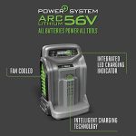 EGO Power+ PST3041 3000W Nexus Portable Power Station for Indoor and Outdoor Use (4) 5.0Ah Battery Included & CH5500 56-Volt Lithium-ion Rapid Charger
