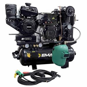 EMAX 3 in 1 Air Compressor - 14 HP Air Compressor, Generator, & Welder with Electric Start & 5000W Generator - EGES14020T