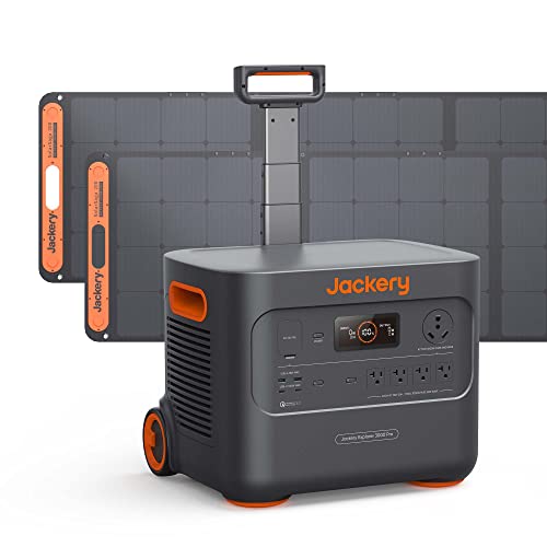 Jackery Solar Generator 3000 PRO 400W