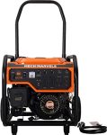 Mech Marvels MM9350DFE Portable Generator, Orange