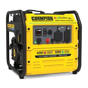 Champion Power Equipment Inverter Generator Dual Fuel 4250 Watt